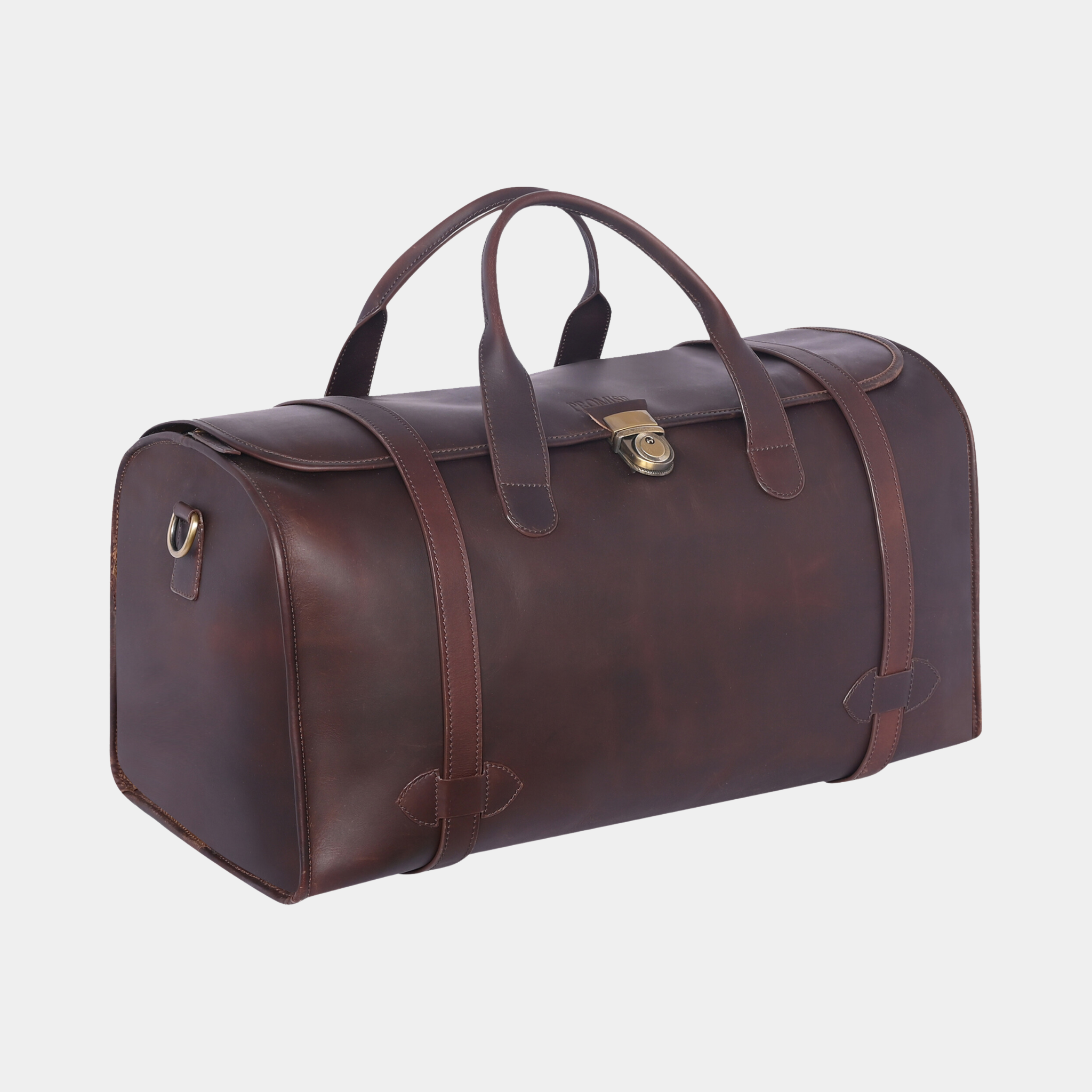Tony Duffle / Weekend Bag - Dark Brown