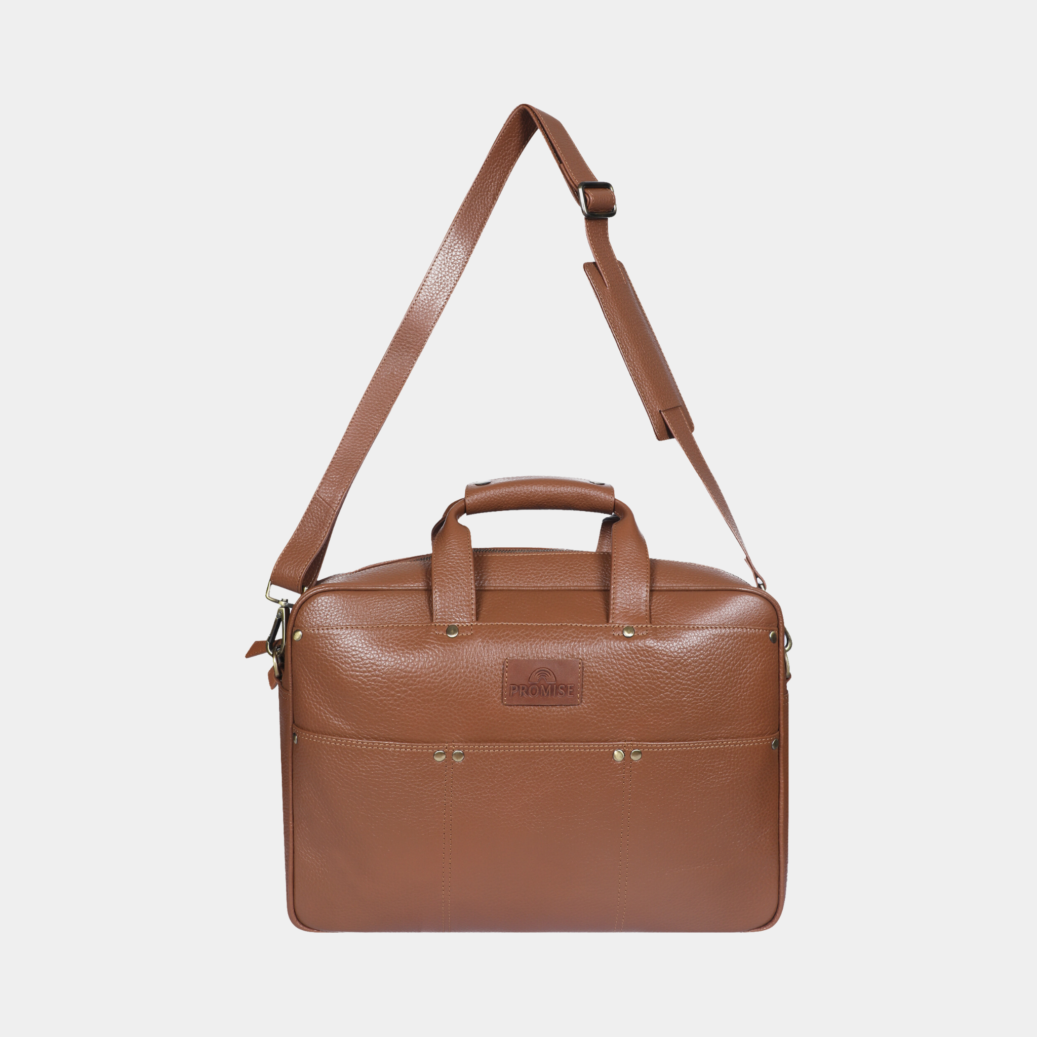 Ben Laptop Bag - Brown