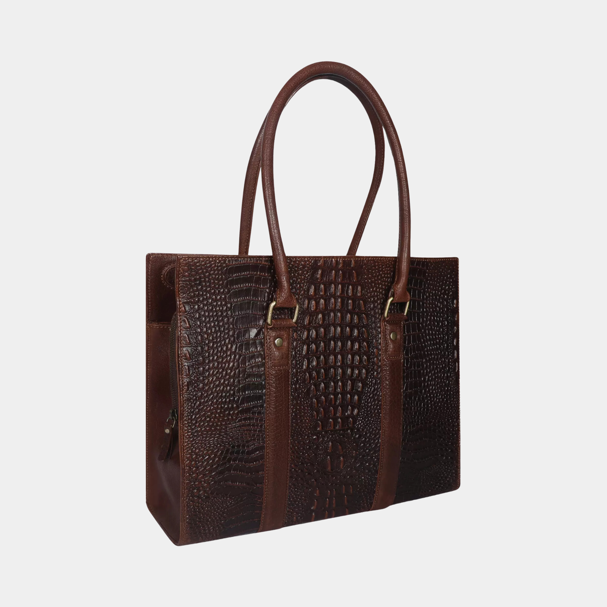 Jocelyn Handbag - Crocodile Printed