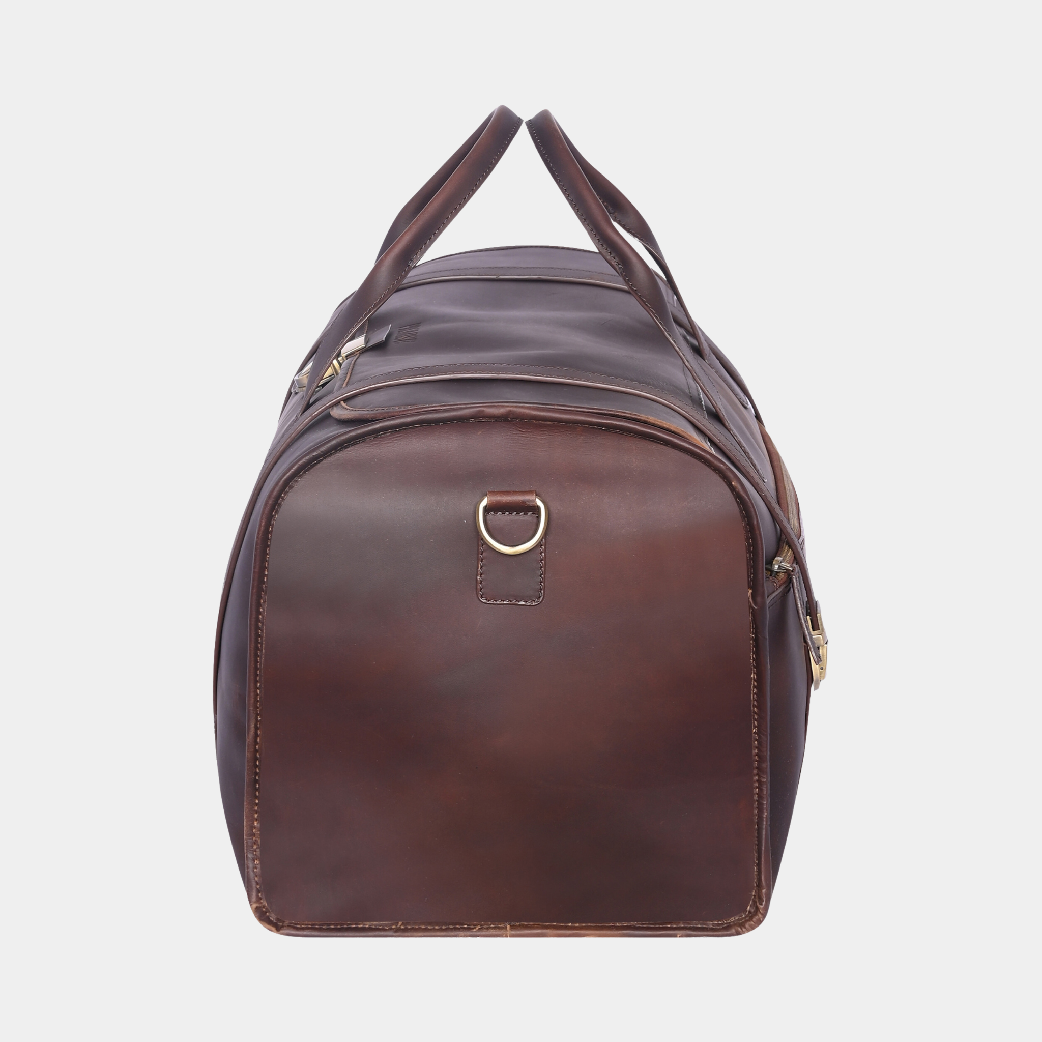 Tony Duffle / Weekend Bag - Dark Brown