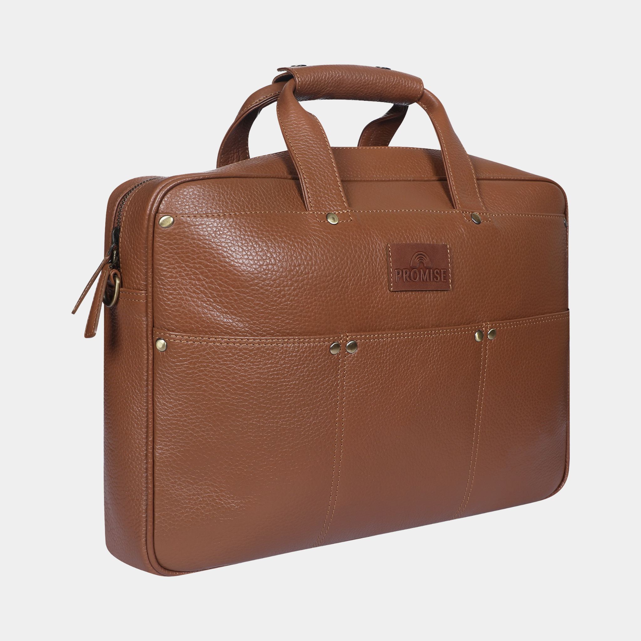 Ben Laptop Bag - Brown
