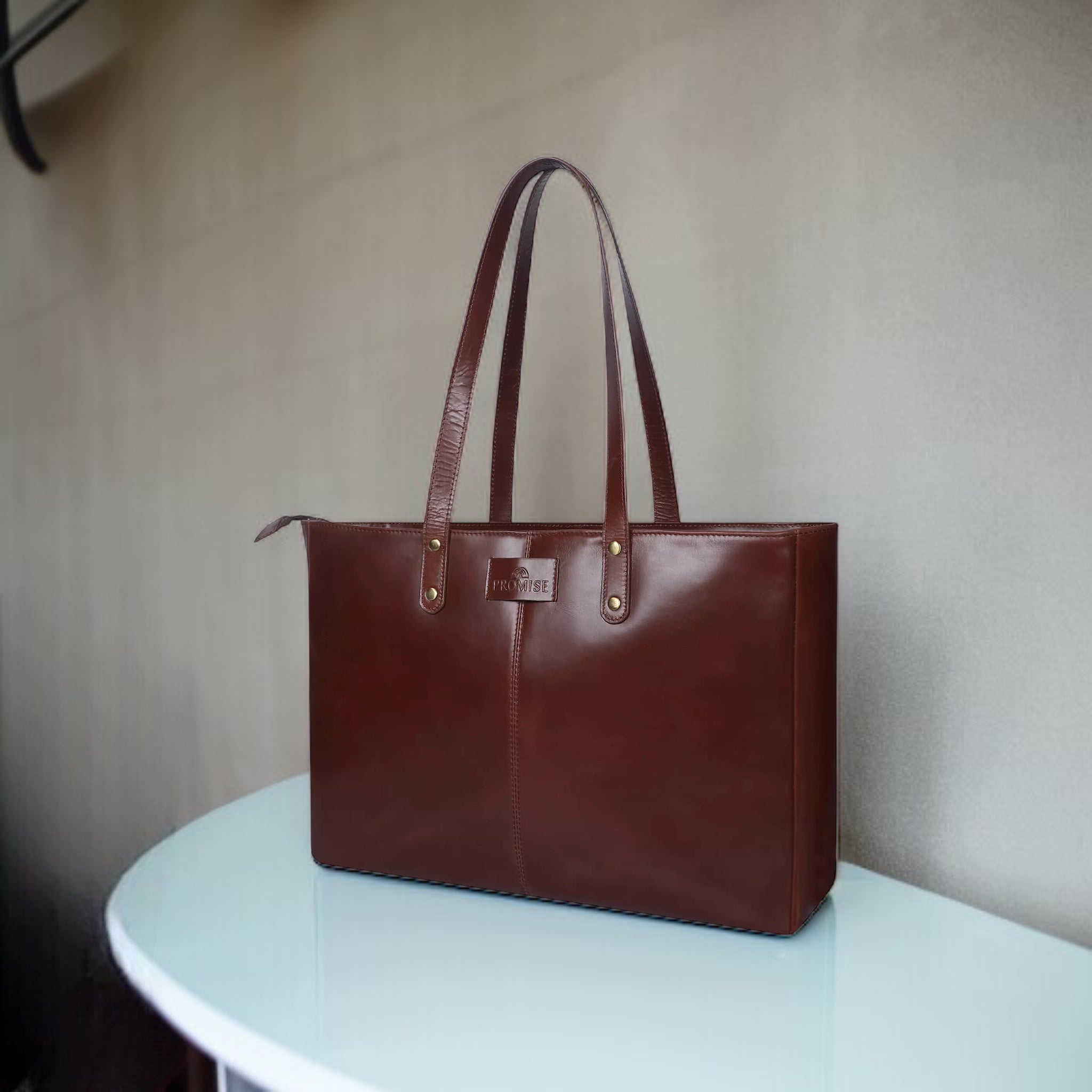 Evelyn Tote Bag - Tan