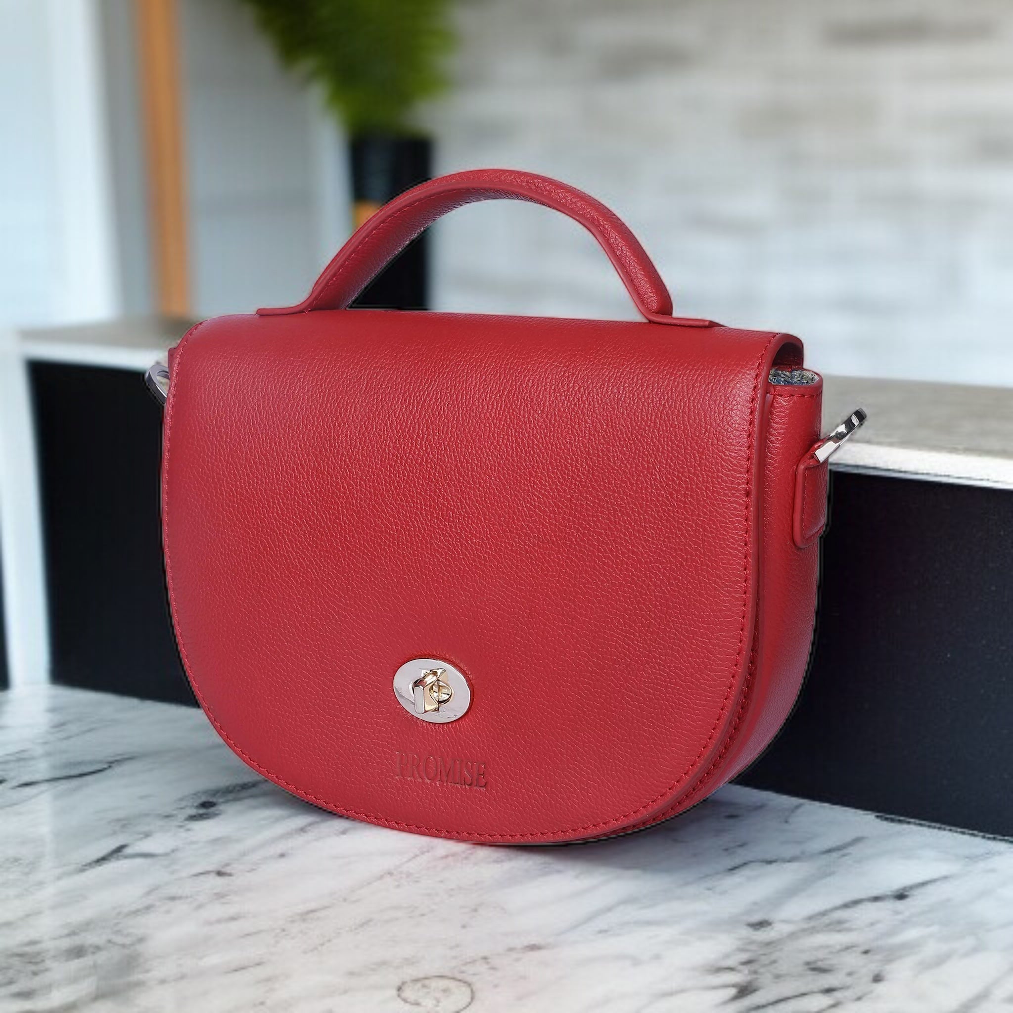 Julie Twisted Bag - Red