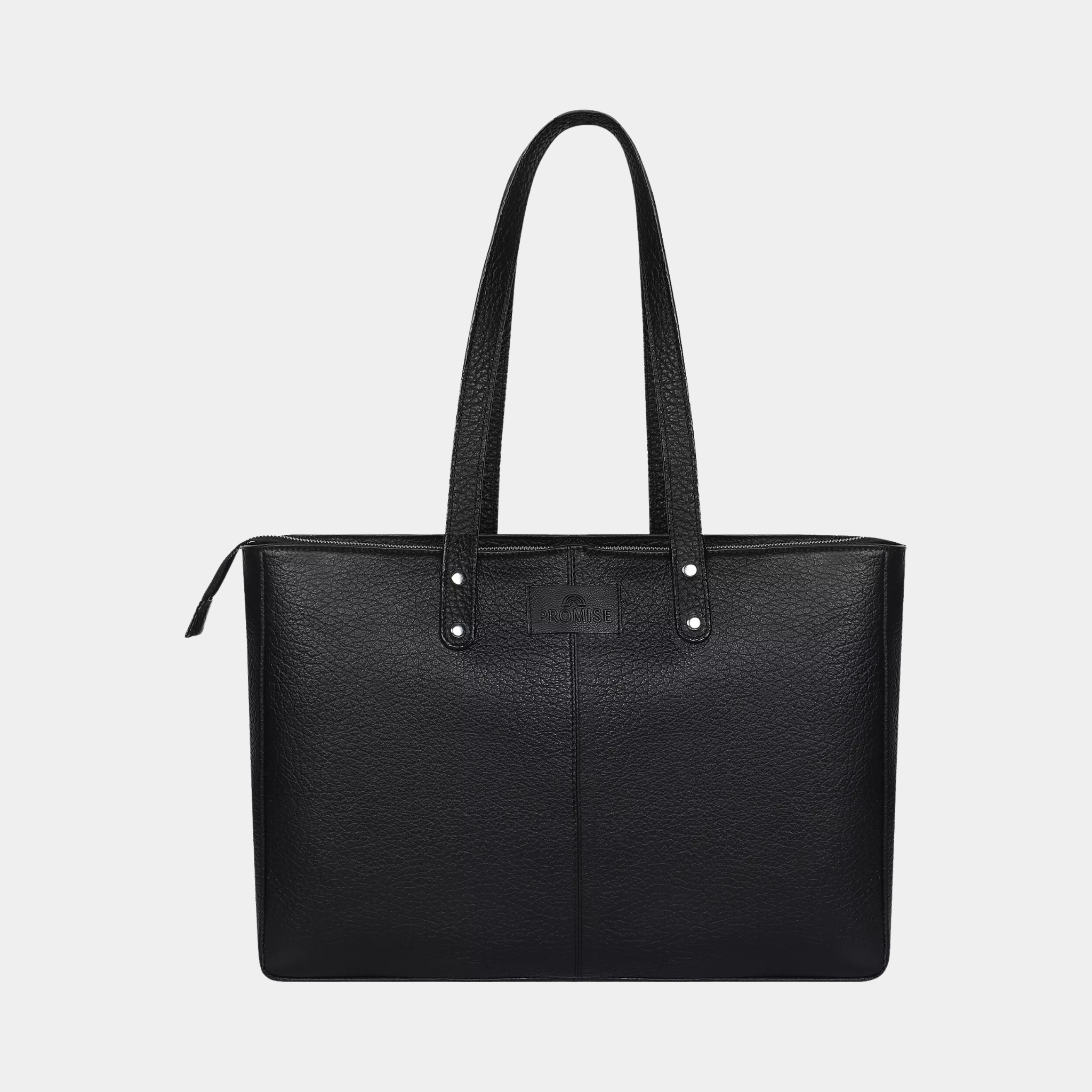 Evelyn Black Tote Bag