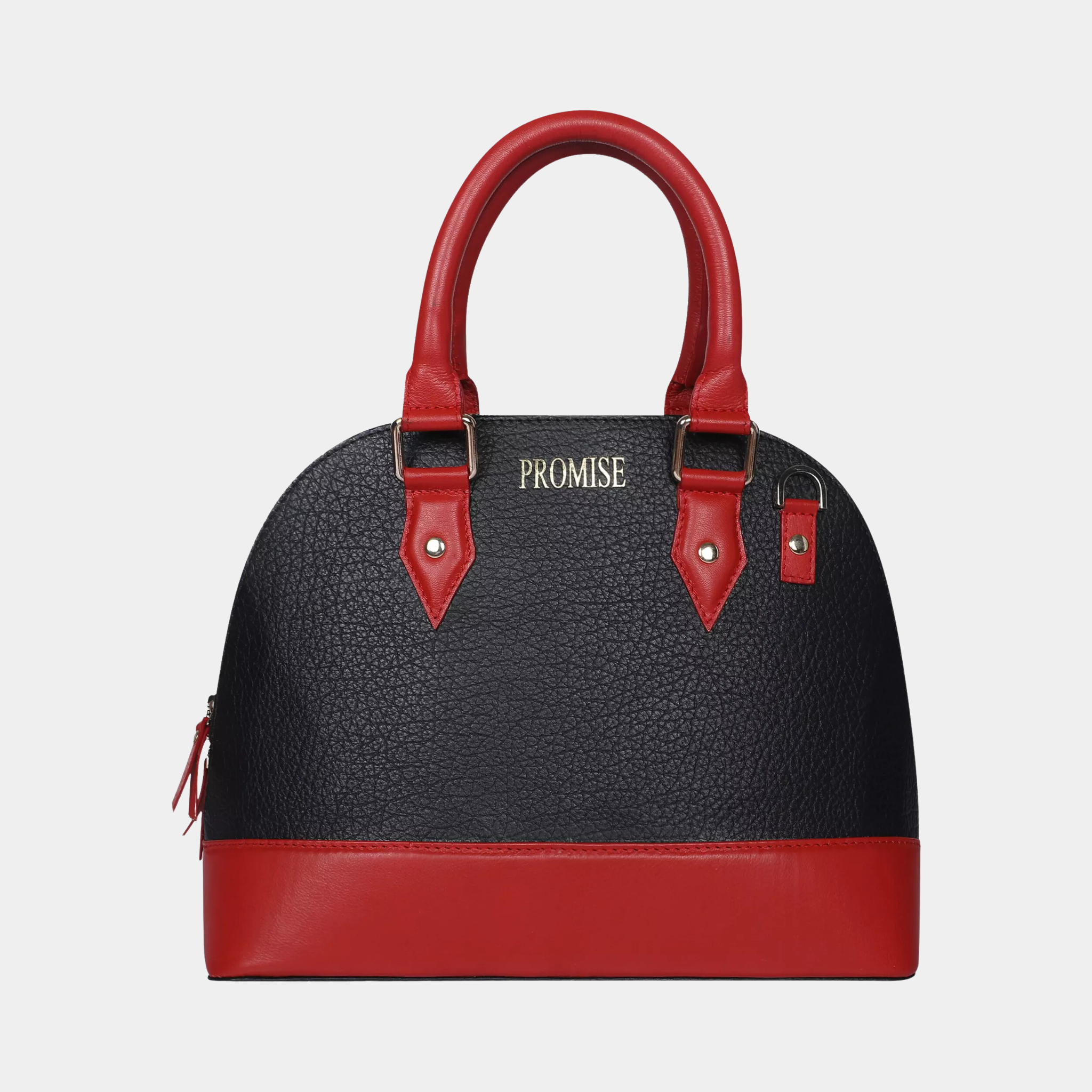 Emma Red & Black Handbag