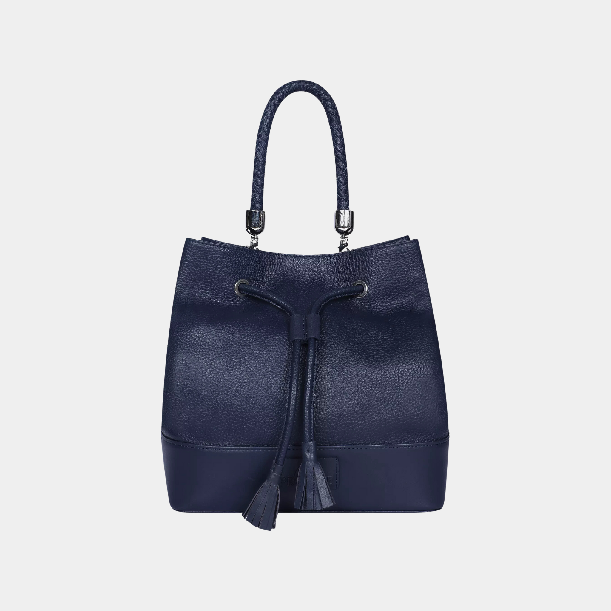 Carla Blue Drawstring Bag