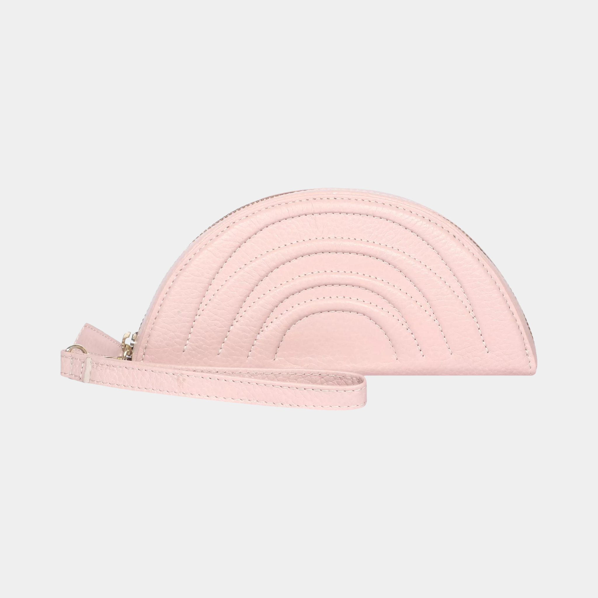 Kathy Halfmoon Shape Pouch - Light Pink