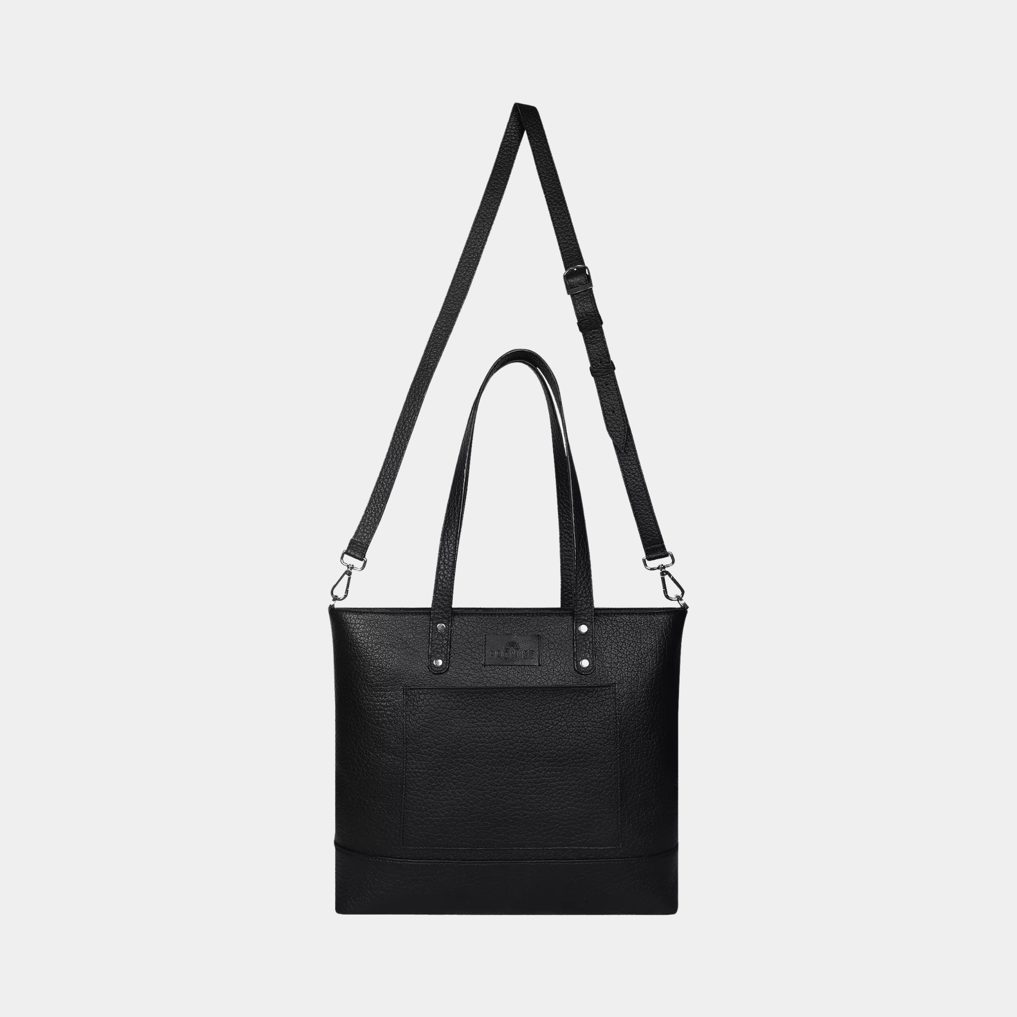 Carla Black Tote Bag