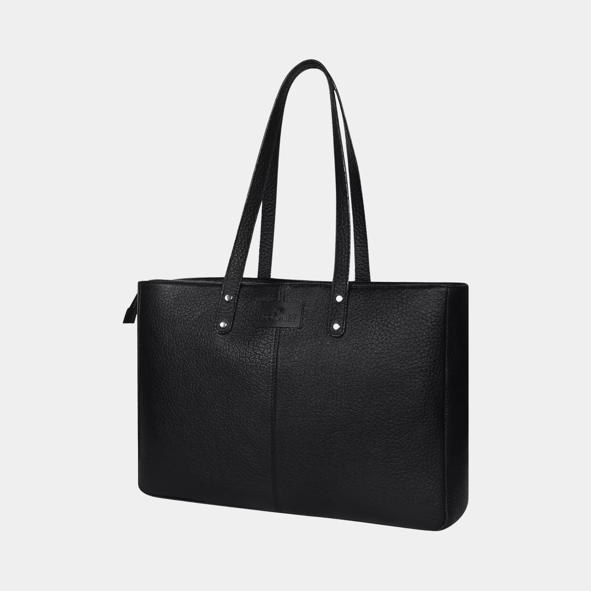 Evelyn Black Tote Bag