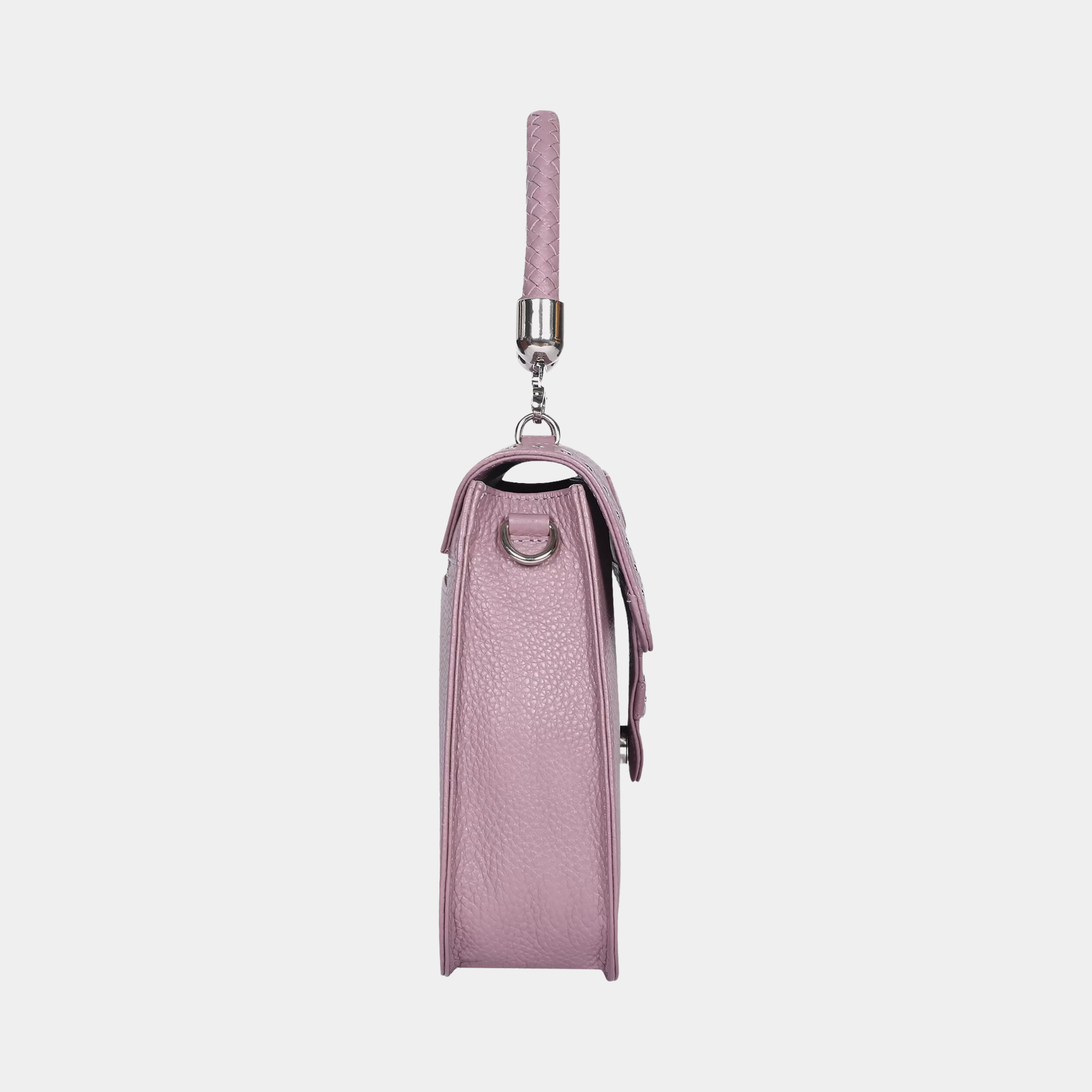 Helen Buckle Light Pink Crossbody Bag