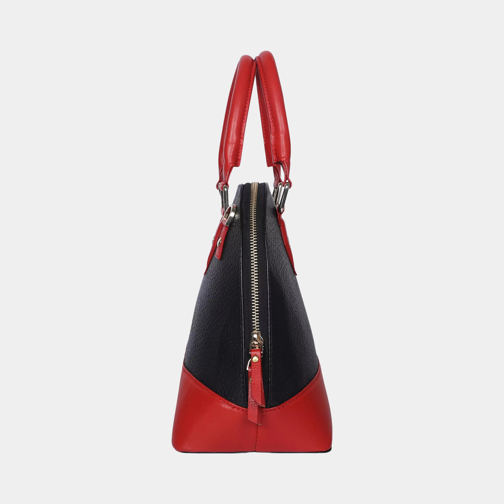 Emma Red & Black Handbag