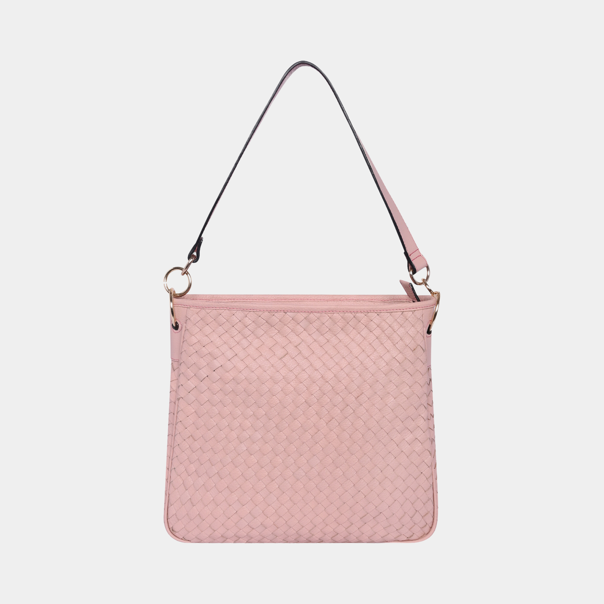 Patricia Hand Woven Light Pink Bag