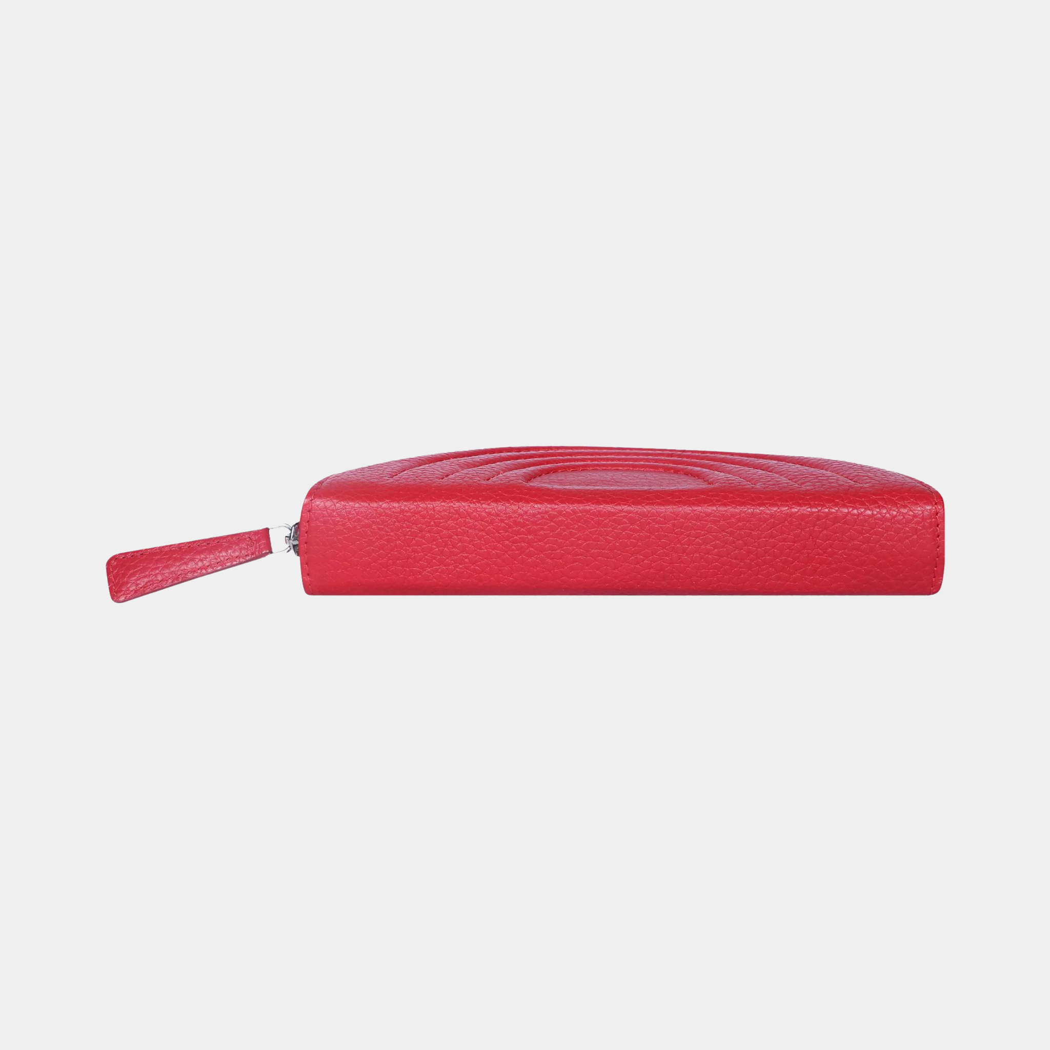 Kathy Red Halfmoon Shape Pouch