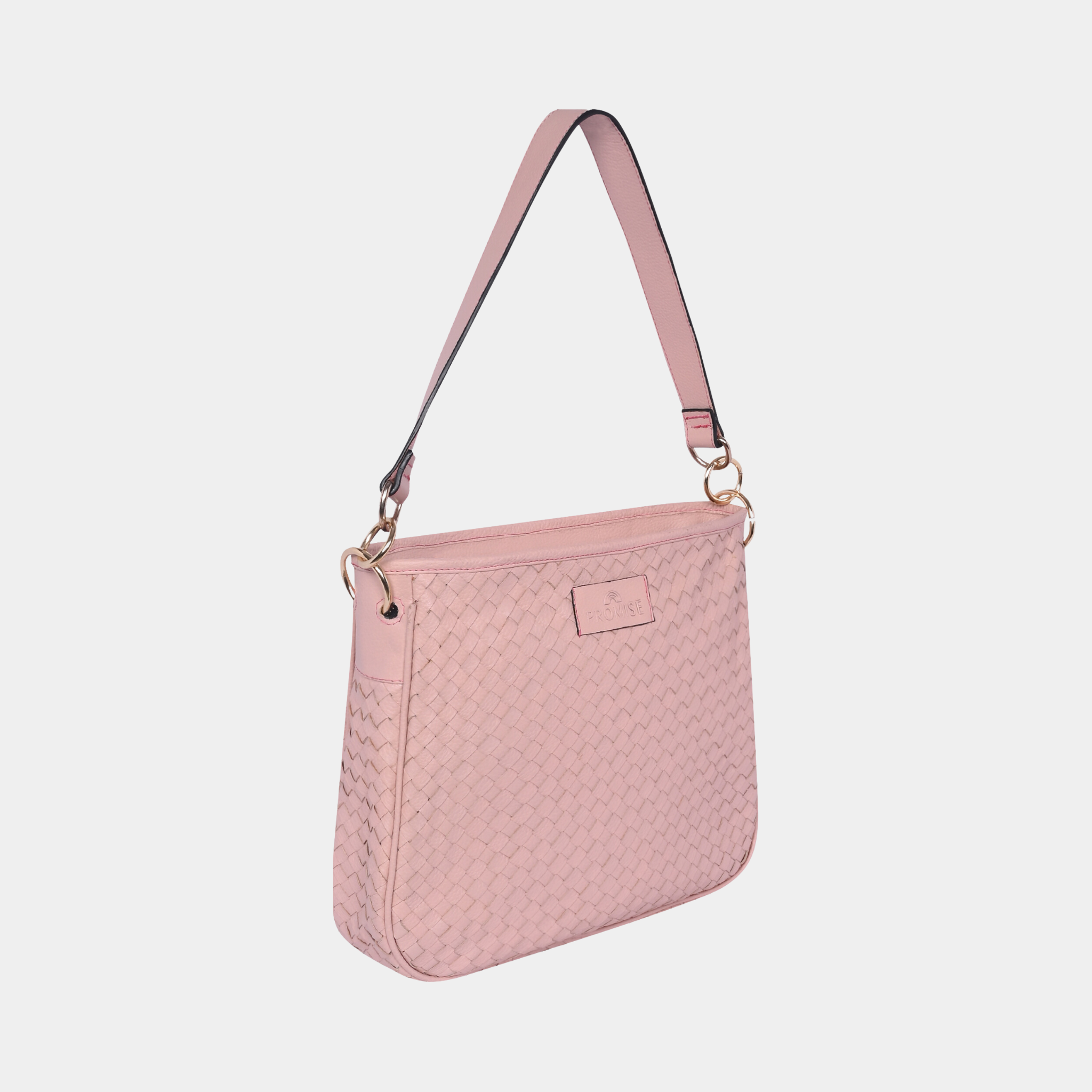 Patricia Hand Woven Light Pink Bag