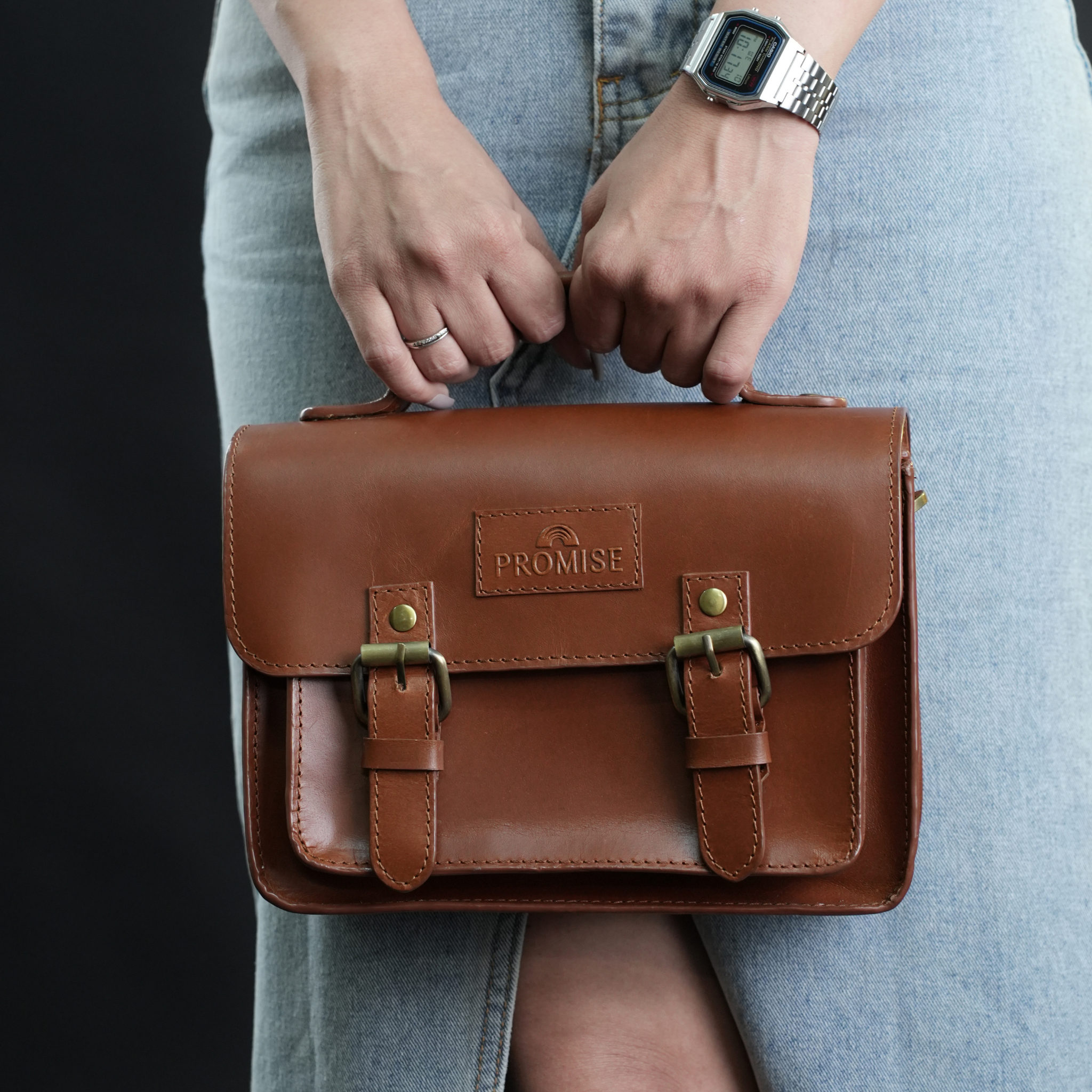 Kristina Satchel Brown Bag