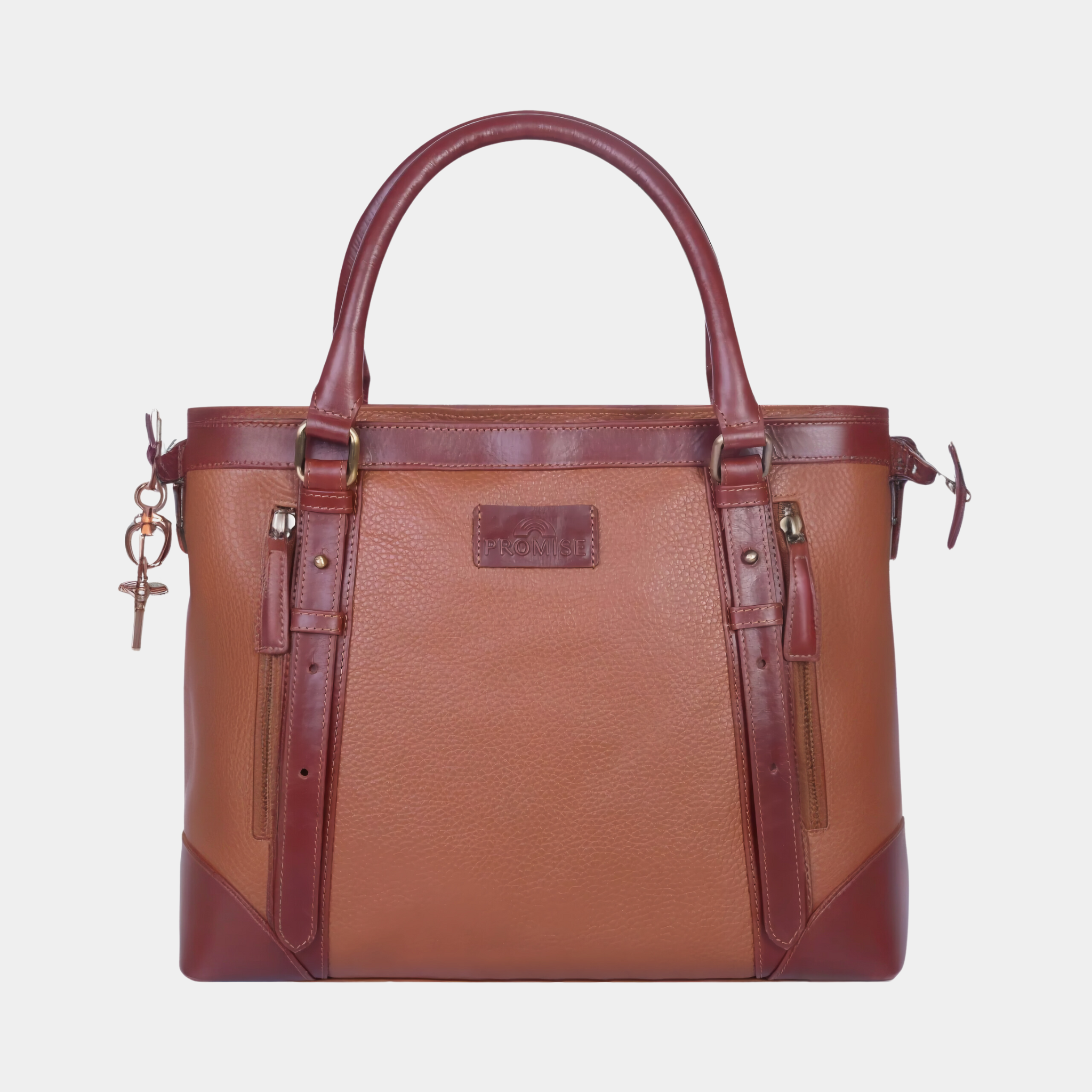 Lynda Handbag - Tan & Brown