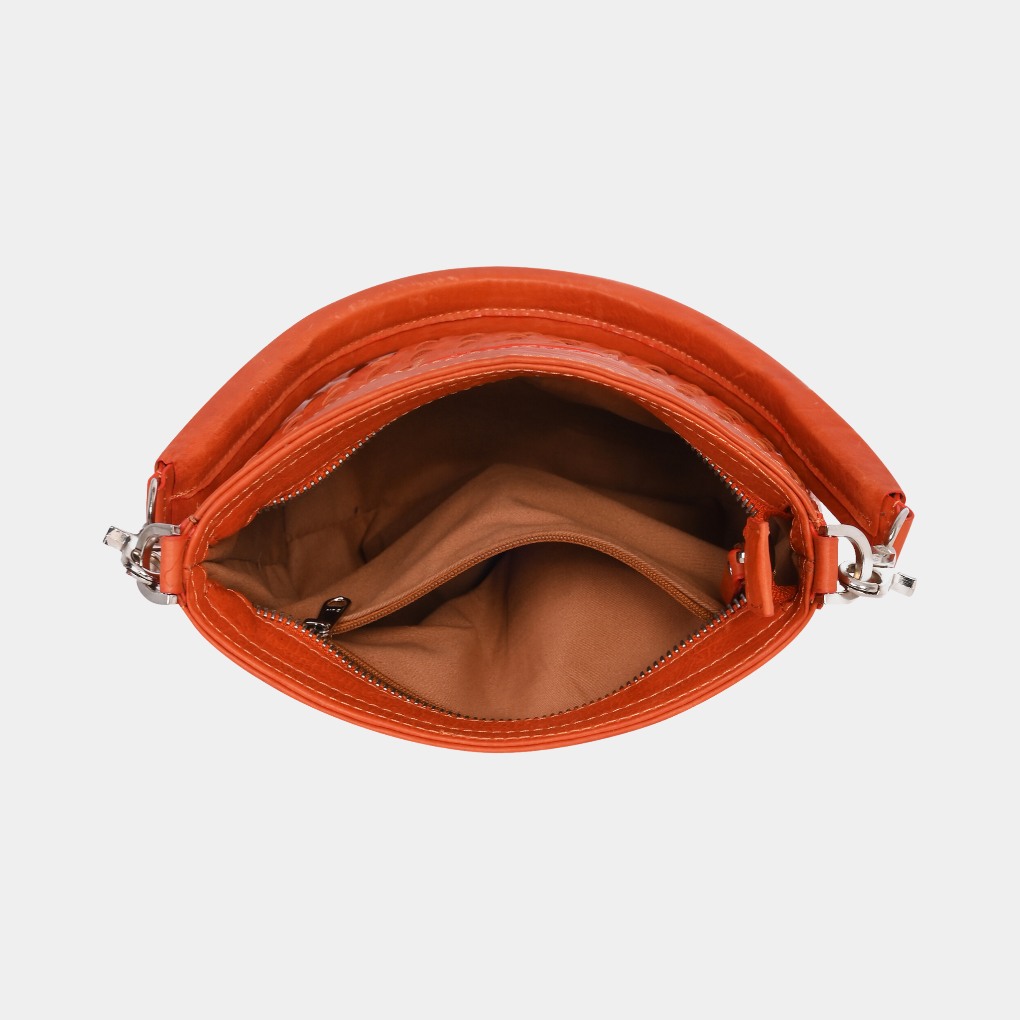 Tina Mini Brown Bucket Bag