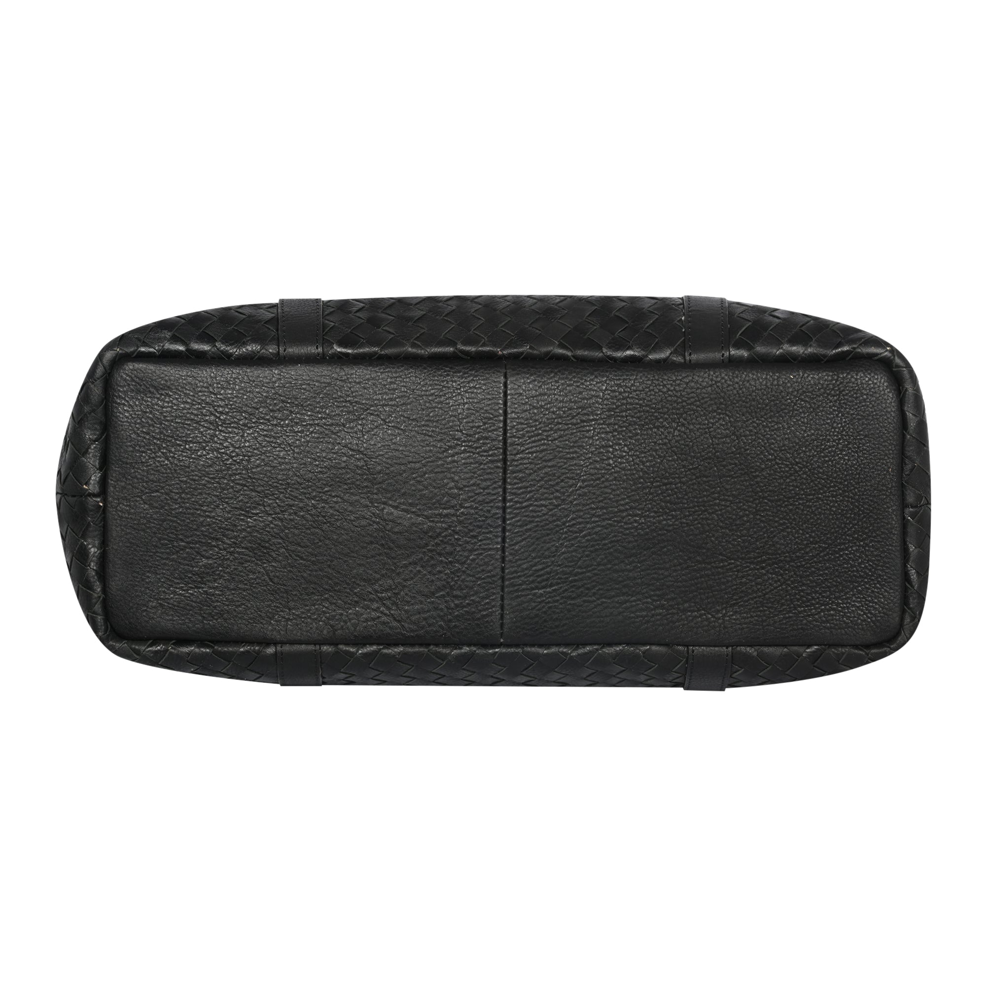 Margaret Handwoven Handbag - Black