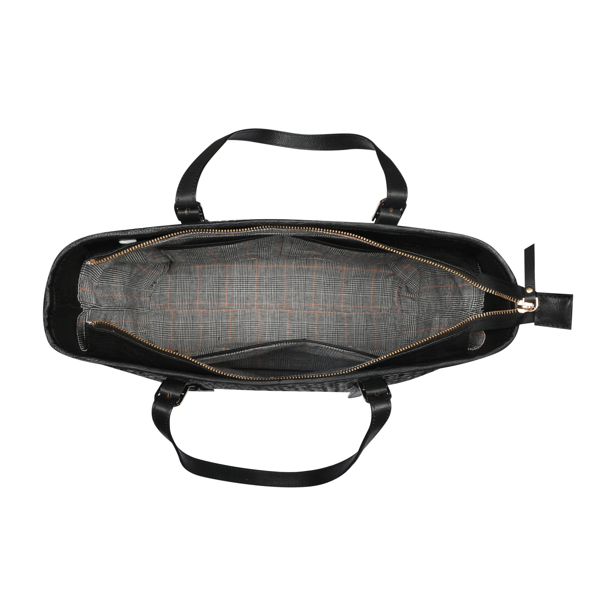 Margaret Handwoven Handbag - Black