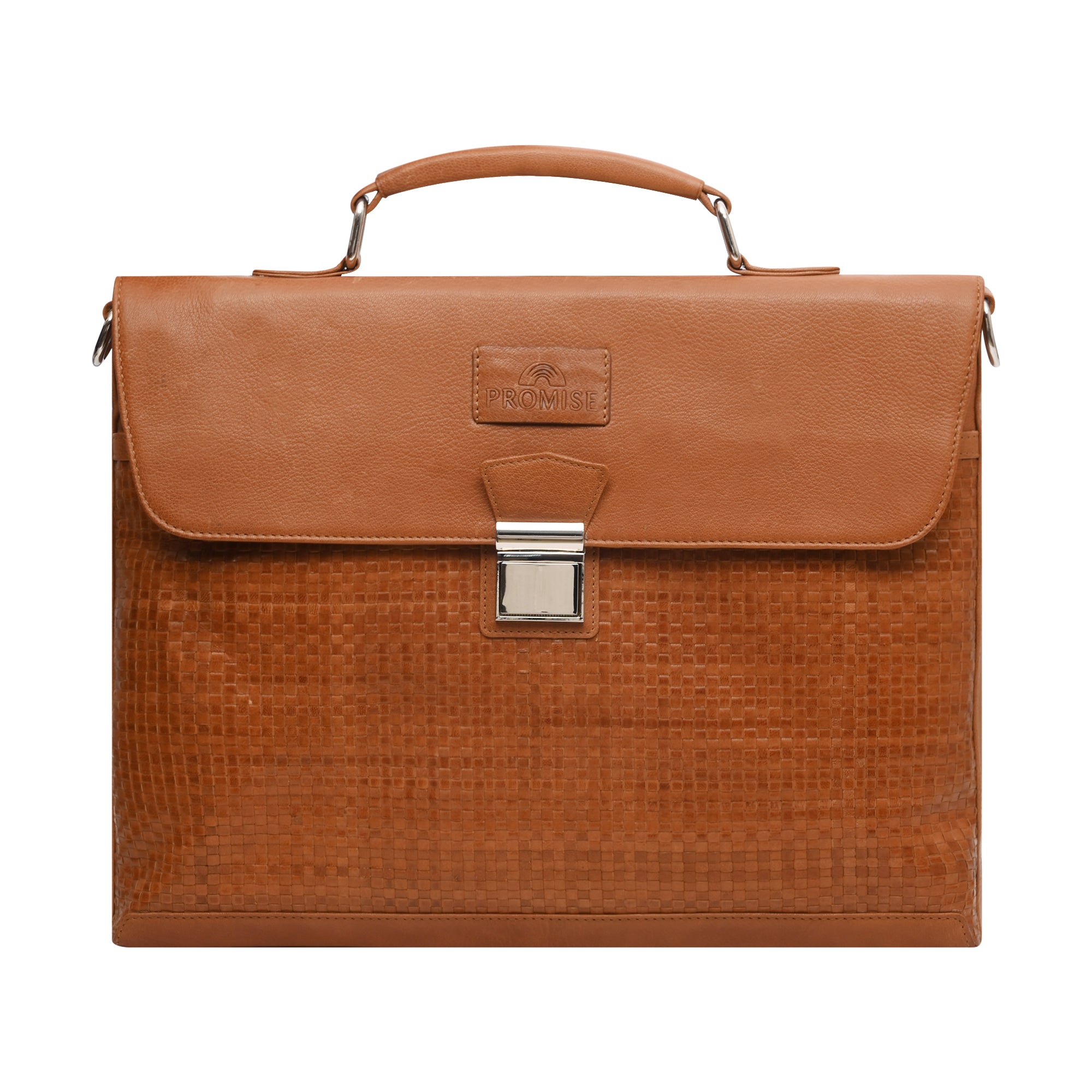 Louis Laptop Bag - Cognac