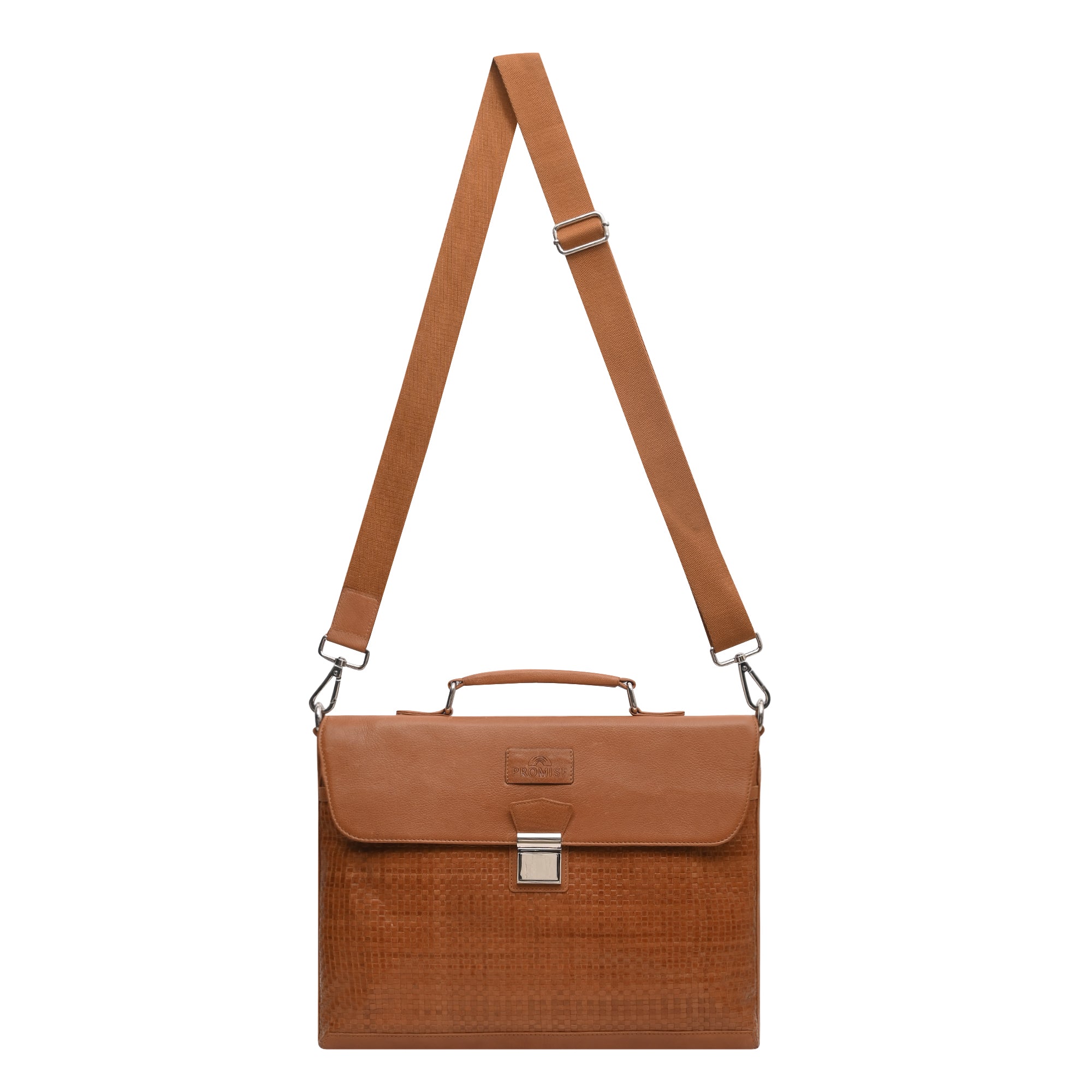 Louis Laptop Bag - Cognac