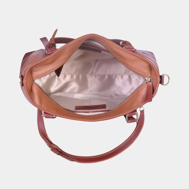 Lyla Handbag - Tan & Brown