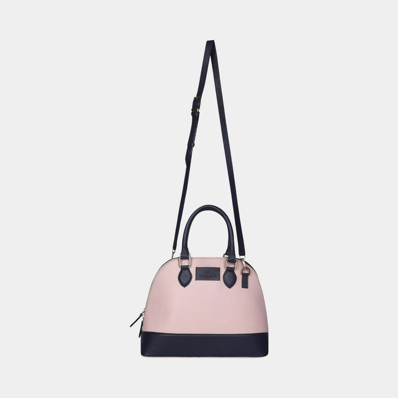 Emma Handbag - Light Pink & Blue