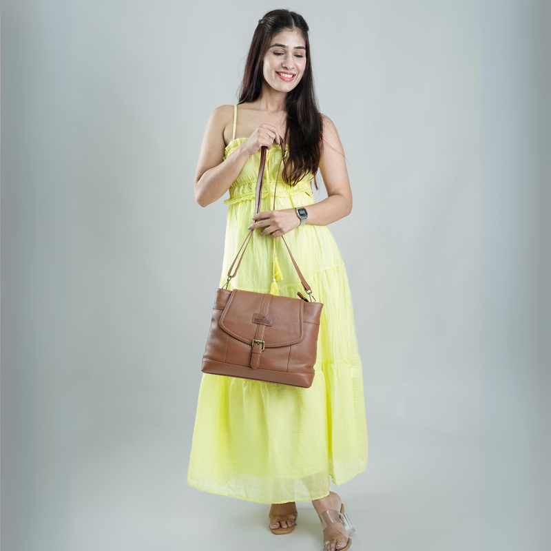 Dianne Handbag - Brown