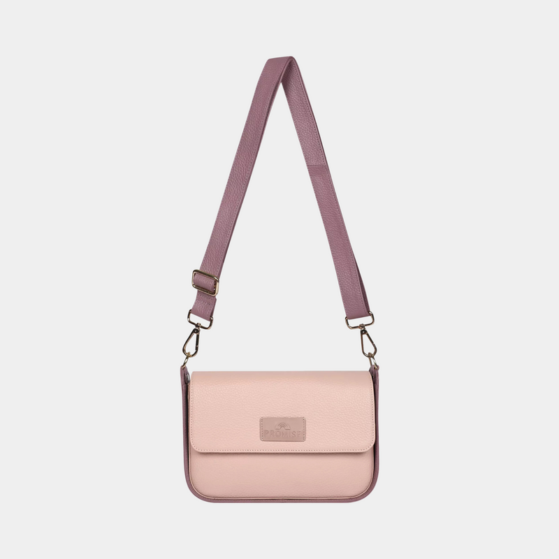 Lara Crossbody Bag - Violet & Pink