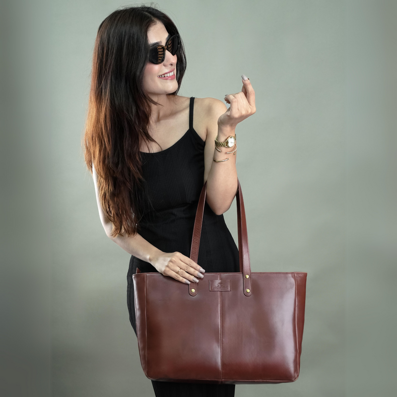 Evelyn Tote Bag - Tan