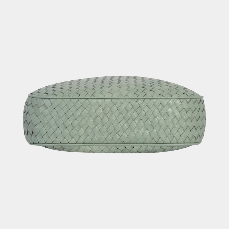 Patricia Hand Woven Bag -  Light Green