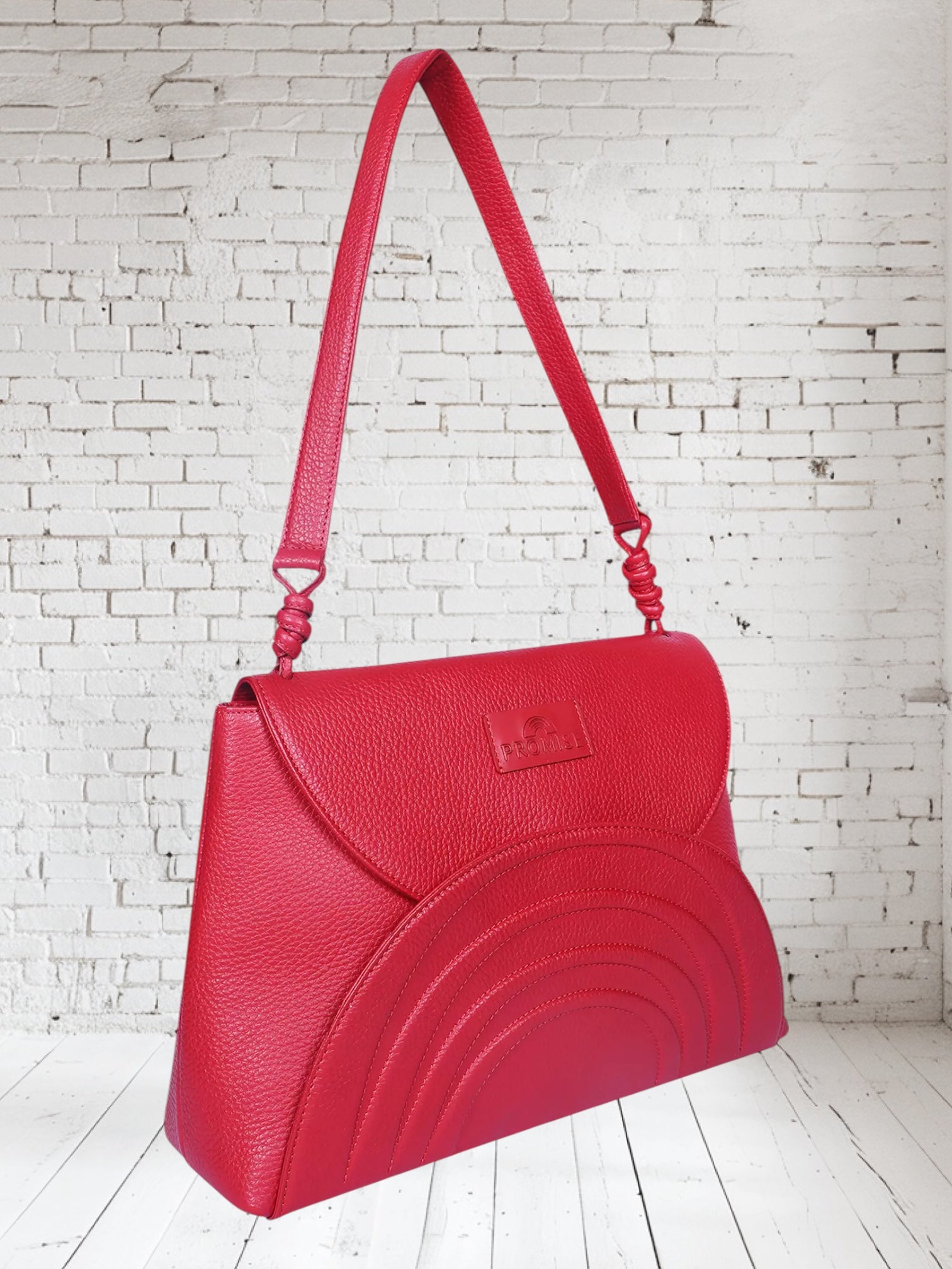 Lisa Rainbow Bag - Red