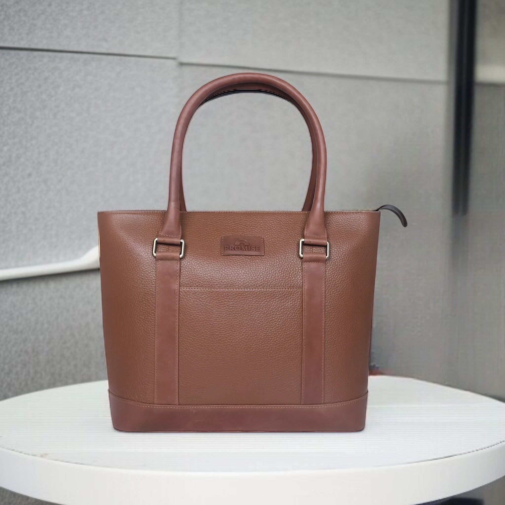 Lyn Tote Bag - Brown