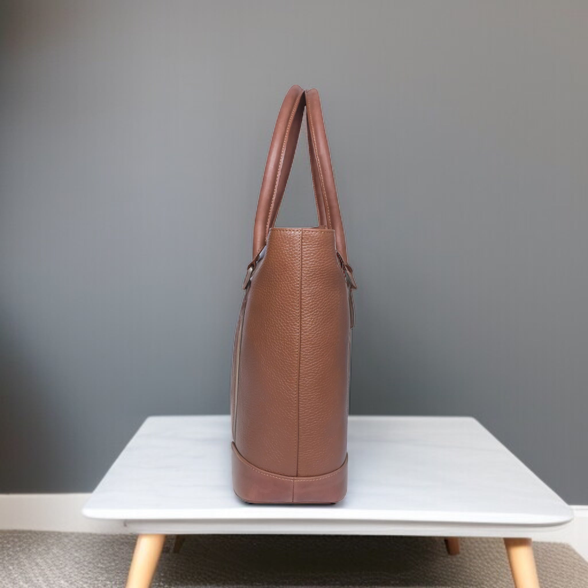 Lyn Tote Bag - Brown