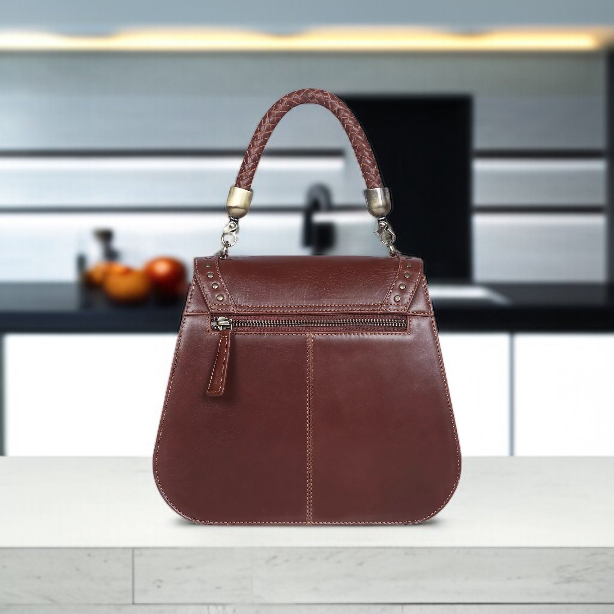Helen Crossbody Bag - Brown