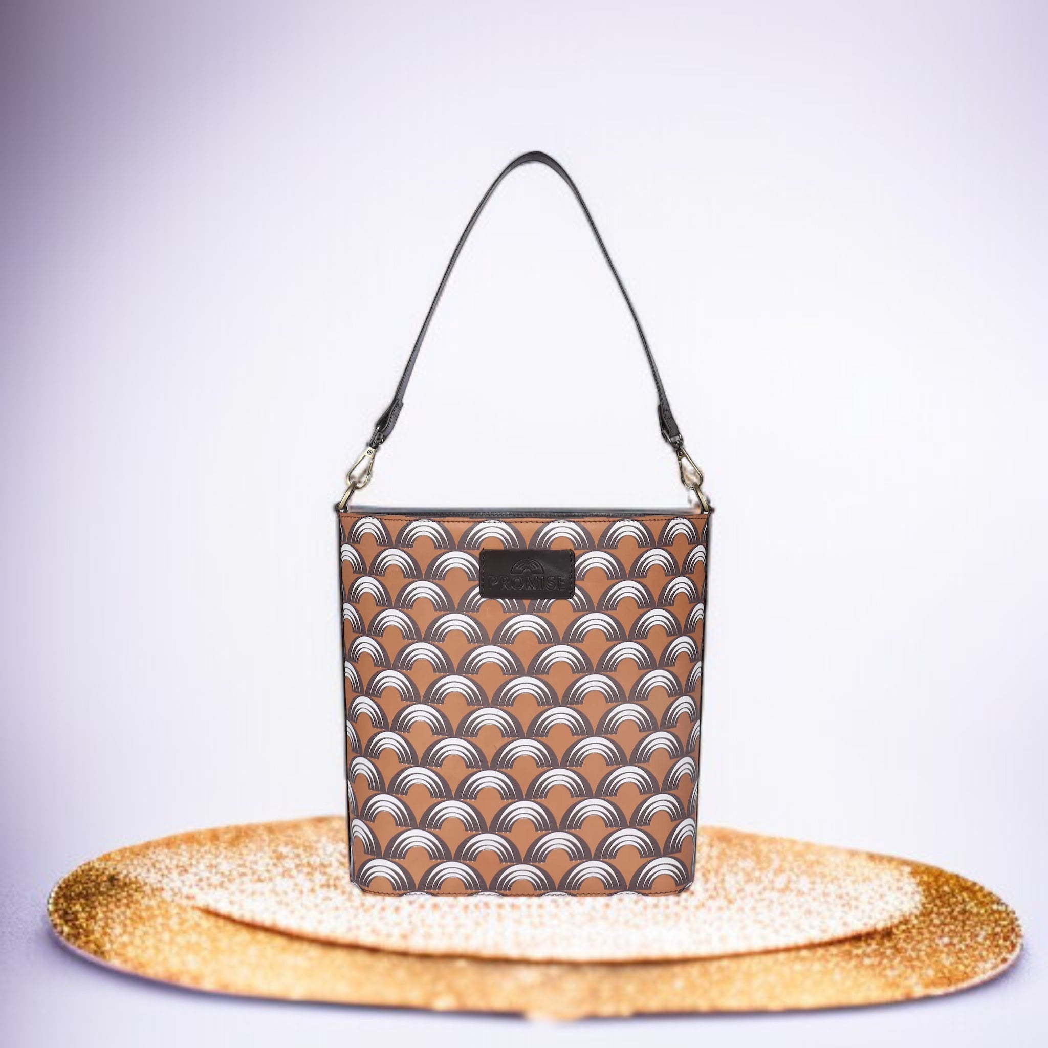 Carlie Bucket Printed Bag