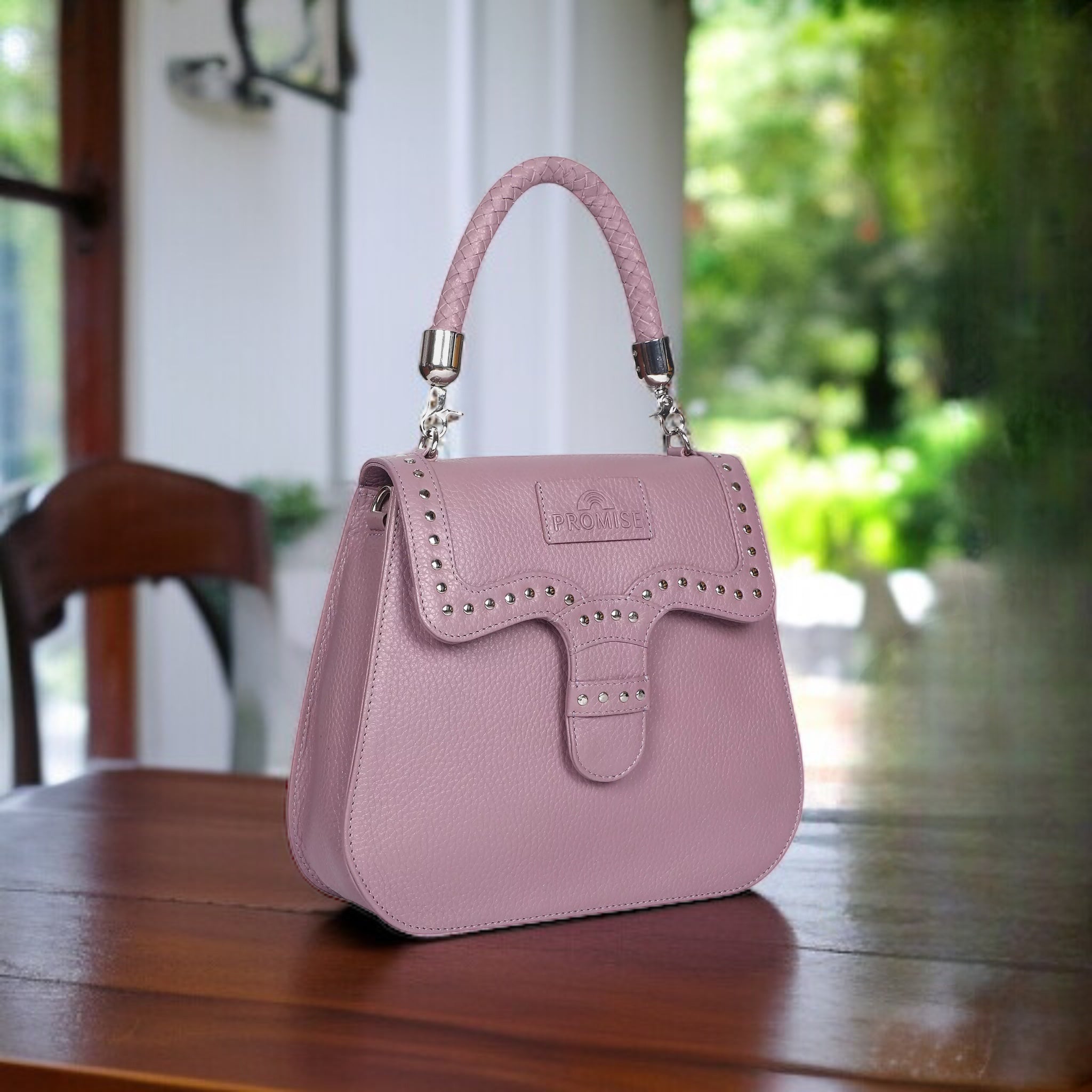 Helen Crossbody Bag - Light Pink