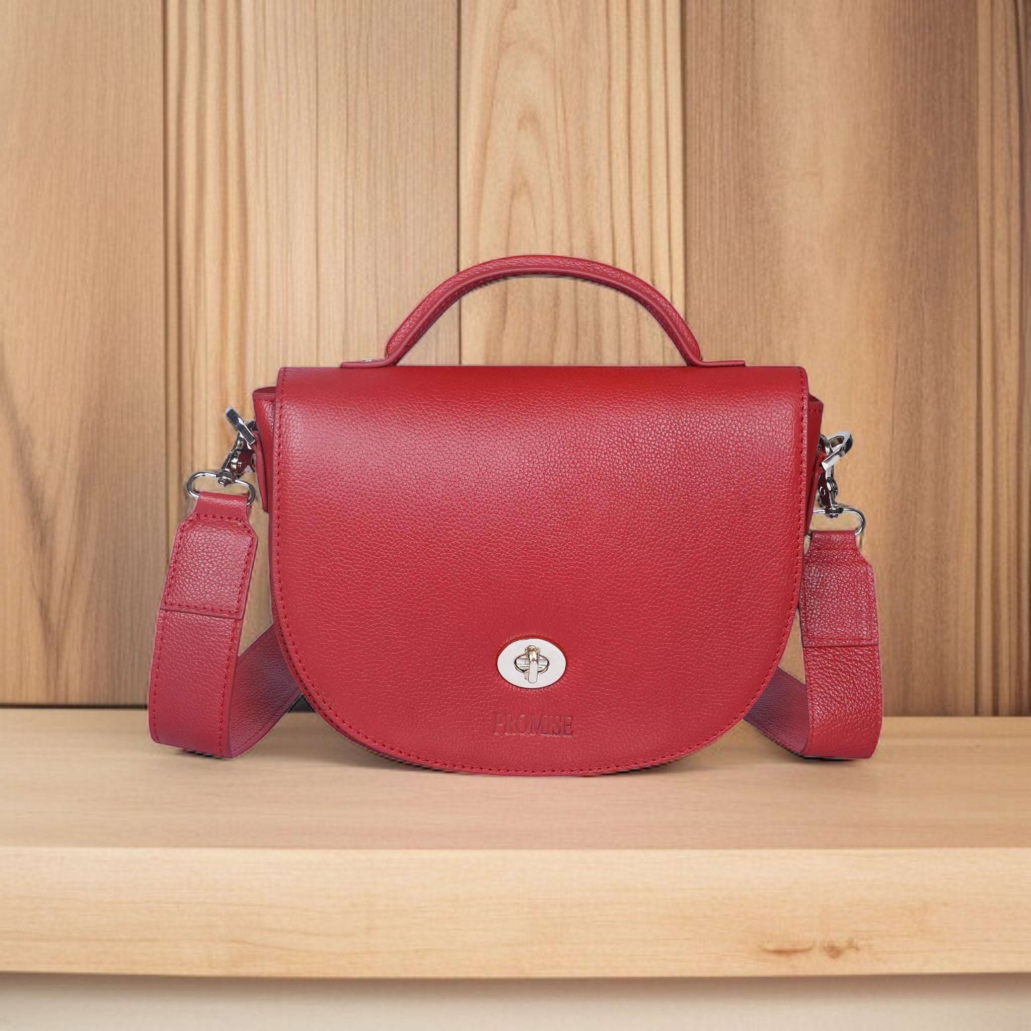 Julie Twisted Bag - Red