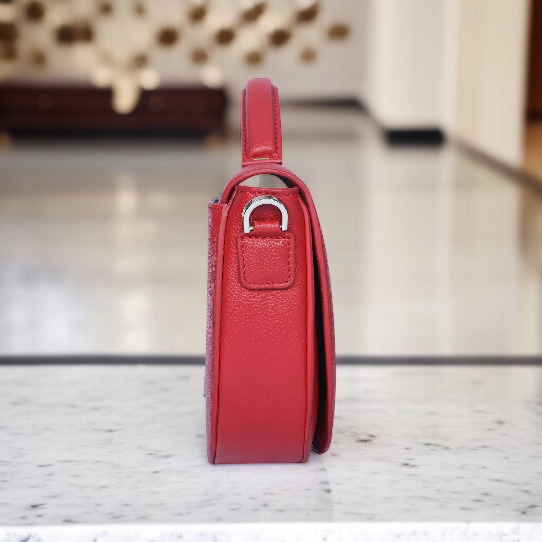 Julie Twisted Bag - Red