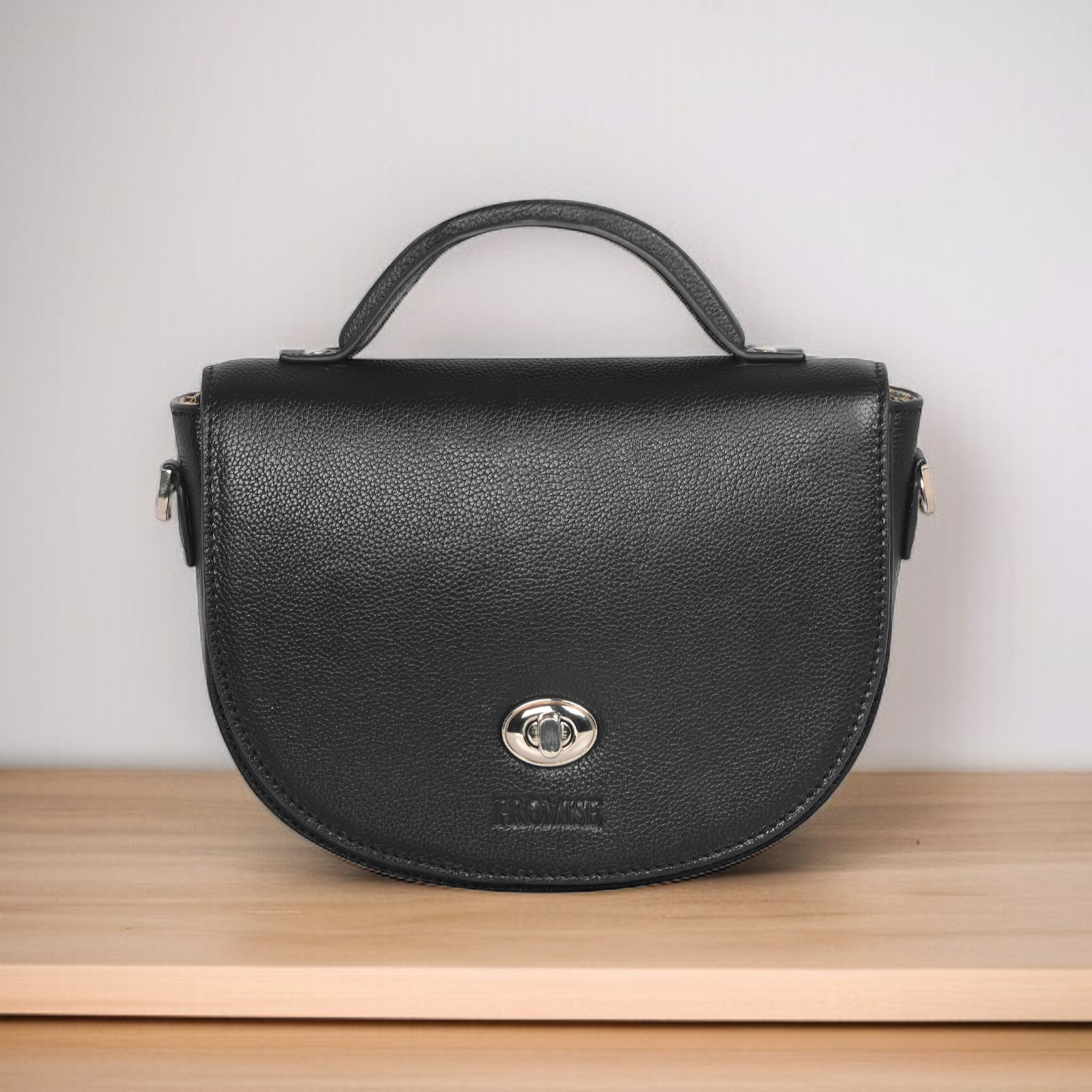 Julie Twisted Bag - Black